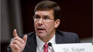 Mark Esper: ABŞ qüvvələri döyüş hazırlığı vəziyyətindədir